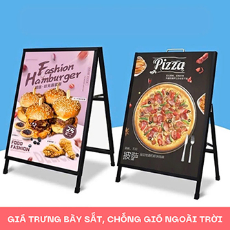 Chân chữ A 2 mặt 60x90cm